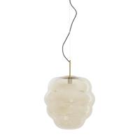 Light & Living Ø 45cm hanglampMisty met amber glas - 2961383 - thumbnail