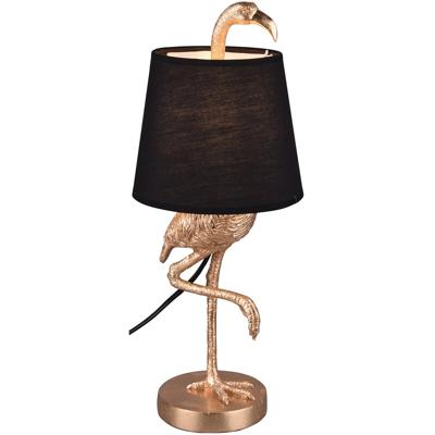 Mat Gouden LED Tafellamp - E14 Fitting - Luxe Polystone Design