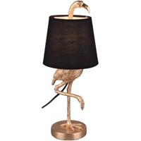 Mat Gouden LED Tafellamp - E14 Fitting - Luxe Polystone Design - thumbnail