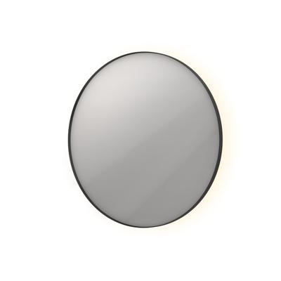 Spiegel INK SP17 80x4x80 cm Geborsteld Metal Black