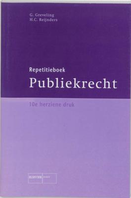 Repetitieboek publiekrecht - G. Greveling, H.C. Reijnders - Paperback (9789059018792)