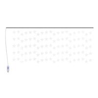 VidaXL Lichtsnoergordijn sterren met 500 led's en 8 functies koudwit - thumbnail