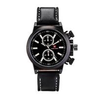 HangSheng - Inverno - Herenhorloge - Zwart - Analoog - thumbnail