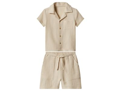 lupilu Mousseline kinderset (Crème, 110/116)