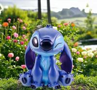 Disney Tuinbeeld 3d Stitch oren naar beneden 20cm - thumbnail