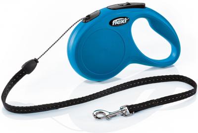 Rollijn Classic cord M 5 meter blauw Flexi - Flexi