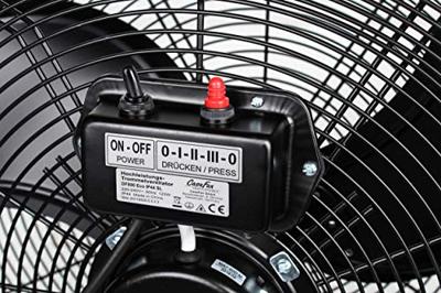 CasaFan DF800 Eco IP54 SL Vloerventilator 123 W (Ø x h) 88 cm x 92 cm Zwart (mat) Zwenkbaar CasaFan DF800 Eco IP54 SL Vloerventilator 123 W (Ø x h) 88 cm x 92 cm Zwart (mat) Zwenkbaar