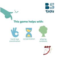 BS Toys pijl en boog hout - afschietspel - thumbnail