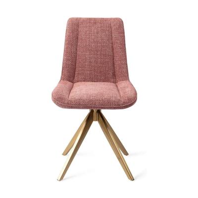 Jesper Home Umedo eetkamerstoel Scarlet Grain turn gold