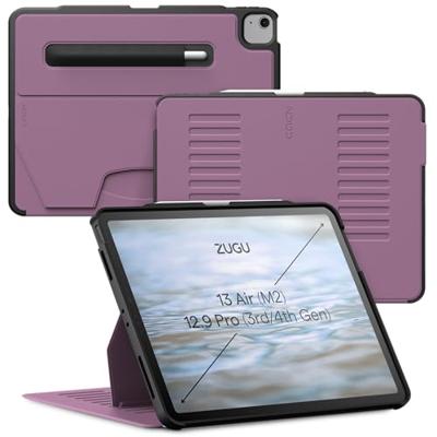 Zugu Case iPad Air 13" (M2/M3) 2024 & iPad Pro 12.9 (3rd/4th gen) - Berry - thumbnail