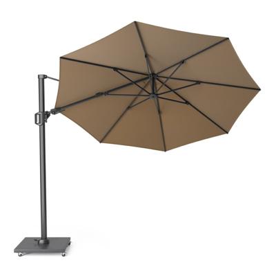 Platinum | Zweefparasol Challenger T² Ø350 cm | Taupe