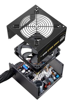 PC-voeding - COOLER MASTER - MPE-8506-ACAG-BEU - MWE Gold 850 V3 niet-modulair - ATX 3.1 - 80+ GOLD - 850 W - thumbnail