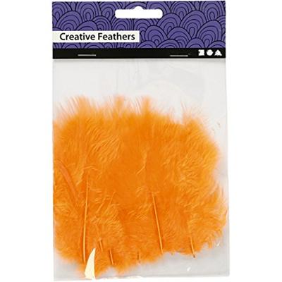Creativ Company Dons, afm 5-12 cm, oranje, 15 stuk/ 1 doos
