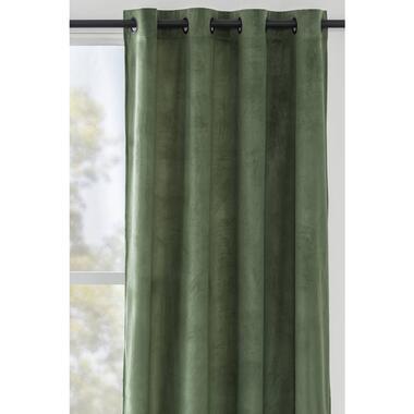 Gordijn Valletta - groen- 140x280 cm (1 stuk)