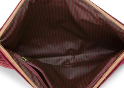 Pip Studio Pip Cosmetic Flat Pouch Large Velvet Quiltey Days Red 30x22x1cm