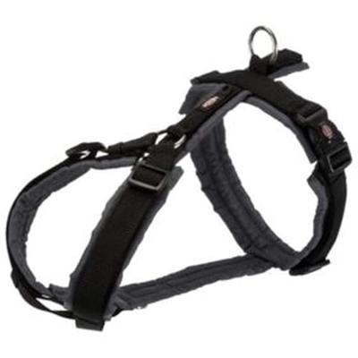 Trixie hondentuig premium trekking rood / grijs