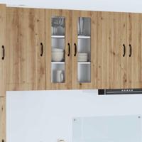 Keukenkast aan de muur met plank Artisan Eiken 60 x 31 x 80 cm - thumbnail