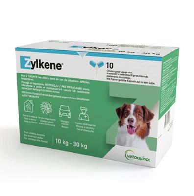 VETOQUINOL Zylkene (10-30 kg) - kalmerende tabletten voor honden - 10 stuks
