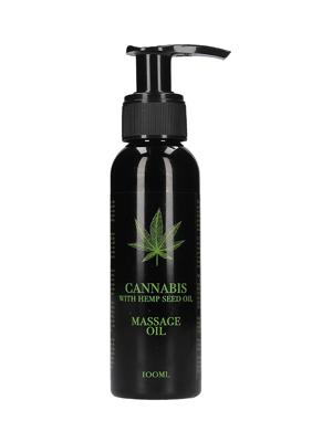 Cannabis With Hemp Seed Oil - Massage Oil - 100 ml Cannabis With Hemp Seed Oil - Massage Oil - 100 ml
