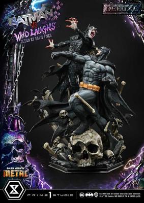 Dark Nights: Metal Ultimate Premium Masterline Series Statue 1/4 Batman VS Batman Who Laughs Deluxe Bonus Version 67 cm Dark Nights: Metal Ultimate Premium Masterline Series Statue 1/4 Batman VS Batman Who Laughs Deluxe Bonus Version 67 cm