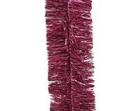 Lametta guirlande glans pomegranate - thumbnail