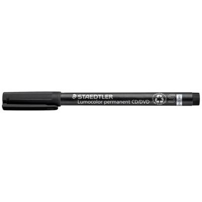 Staedtler Lumocolor permanent CD/DVD DRY SAFE CD/DVD marker Zwart Staedtler Lumocolor permanent CD/DVD DRY SAFE CD/DVD marker Zwart