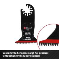 Einhell 708036 HCS Japanz., 65mm HCS Invalzaagblad 65 mm 1 stuk(s) - thumbnail