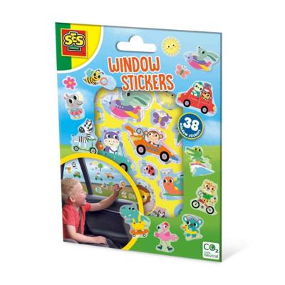 SES Creative Raamstickers Voertuigen 38 Stuks SES Creative Raamstickers Voertuigen 38 Stuks