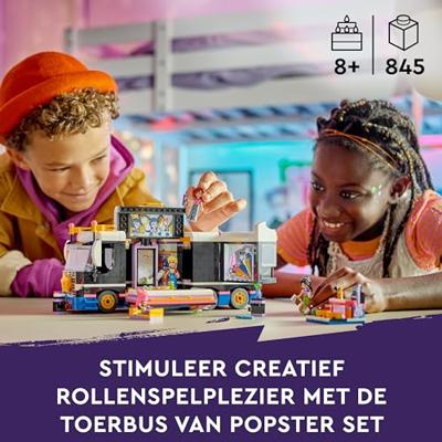 LEGO® Friends 42619 toerbus van popster - thumbnail