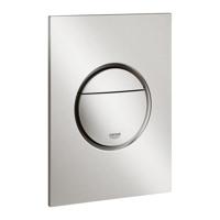 Grohe Bedieningsplaat Nova Cosmopolitan S WC DF 13x17,2 cm RVS - thumbnail