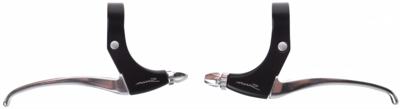 Saccon Stel remgrepen v/gripshift l+r zwart/alu
