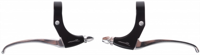 Saccon Stel remgrepen v/gripshift l+r zwart/alu - thumbnail