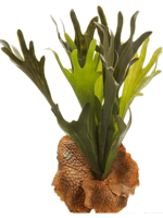 Hertshoorn varen 38 cm kunstbloem zijde nepbloem Emerald - Emerald - thumbnail