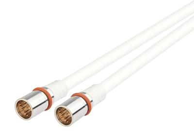Kathrein Antenne, Satelliet Aansluitkabel [1x F-stekker - 1x F-stekker] 0.80 m 105 dB Afgeschermd Meerdere kleuren
