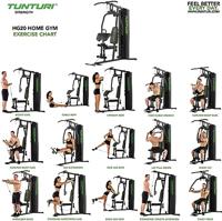 Tunturi HG20 Home Gym l Krachtstation - thumbnail