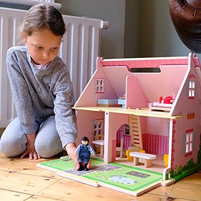 Bigjigs houten villa Bigjigs houten villa