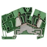 Weidmüller 1771370000 Aardingsklem Spanveer Groen-geel 50 stuk(s) - thumbnail