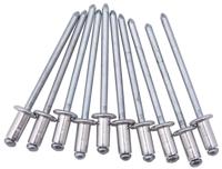 Dresselhaus blindklinknagel blind rivets 4.0 x 8.0mm aluminum/steel, flat head - thumbnail