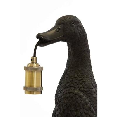 Light & Living Tafellamp 'Duck' 48cm, kleur Zwart Light & Living Tafellamp 'Duck' 48cm, kleur Zwart