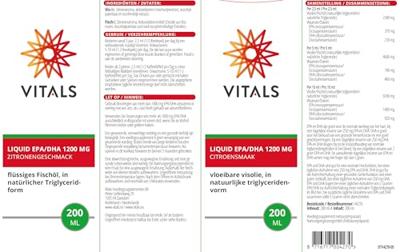 Liquid EPA/DHA 1200 mg Citroen