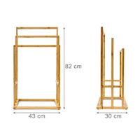 Handdoekrek bamboe - thumbnail