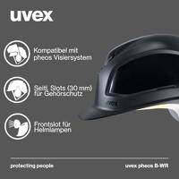 Uvex veiligheidshelm pheos bwr zwart 9772-930 - thumbnail