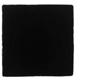 Wandtegel Terre D&apos;Azur Azahar 13x13cm zwart glans - thumbnail