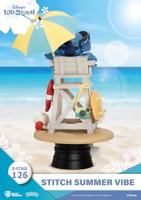 Disney D-Stage PVC Diorama Stitch Summer Vibe 16 cm - thumbnail
