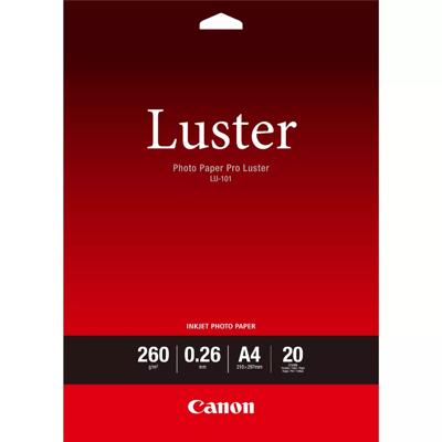 Canon LU-101 A 4 Photo Paper Pro Luster 260 g, 20 vel