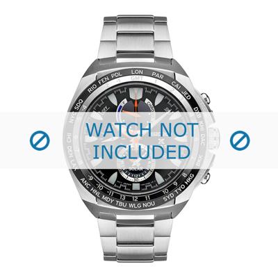 Horlogeband Seiko V194-0AA0 / V195-0AB0 / SSC485P1 / M0FP418J0 Roestvrij staal (RVS) Staal 22mm