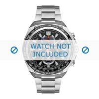 Horlogeband Seiko V194-0AA0 / V195-0AB0 / SSC485P1 / M0FP418J0 Roestvrij staal (RVS) Staal 22mm - thumbnail