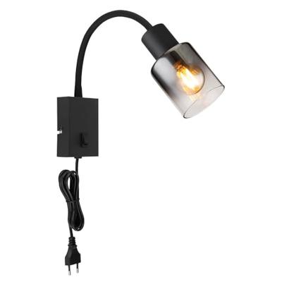 Globo Flexibele wandlampHubertus met schakelaar - 54308W