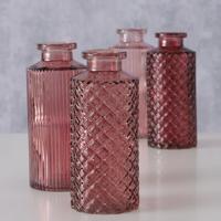 Boltze Home vaas roze 4-delige set ø6cm - thumbnail