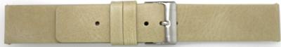 Horlogeband Universeel 827.08.24 Leder Ivoor 24mm Horlogeband Universeel 827.08.24 Leder Ivoor 24mm
